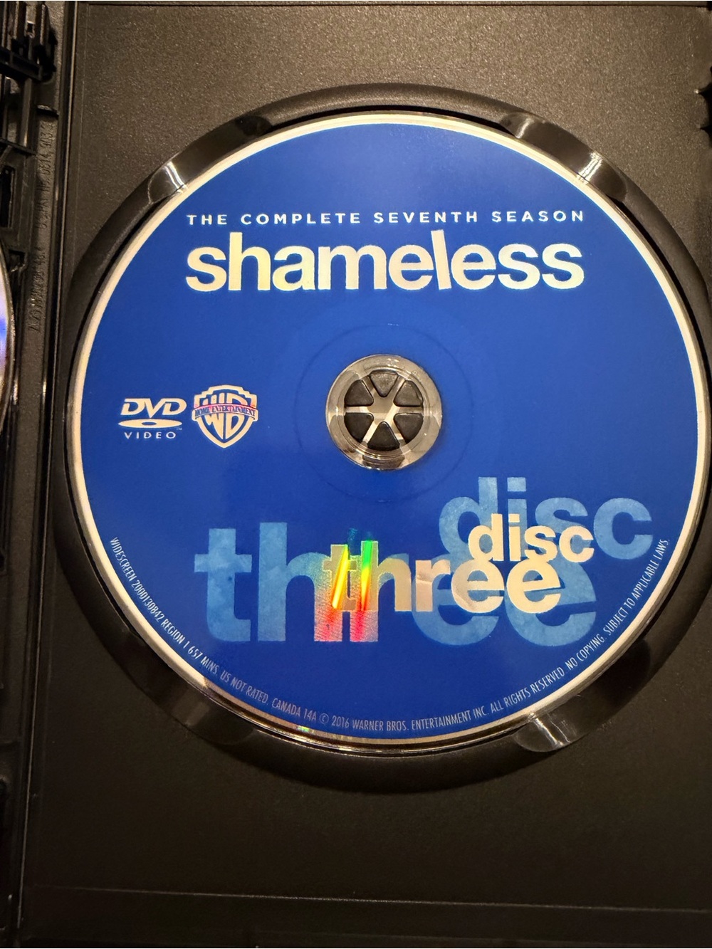 Shameless: The Complete Seventh Season (DVD, 2017, 3-Disc Set) Clean Discs! - Picture 4 of 5